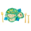 Constructive Eating: Baby Turtle Suction Plate and Training Utensils