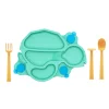 Constructive Eating: Baby Turtle Suction Plate and Training Utensils - Image 8