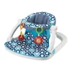 Sit-Me-Up Navy & Teal Honeycomb Floor Seat (No Toys)