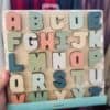 Pastel Wooden ABC Puzzle Board - Image 7