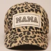 Mama Canvas Patched Cotton Baseball Cap