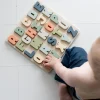 Pastel Wooden ABC Puzzle Board - Image 5