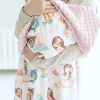 Baby & Toddler Minky Blanket - Mermaids - Image 2