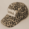 Mama Canvas Patched Cotton Baseball Cap - Image 2