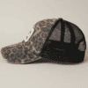 Blessed Mama Leopard Print Mesh Back Cap - Image 2