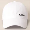 Mama Lettering Embroidery Baseball Cap (Multiple Colors)