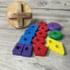 Wood Toy Stacker (Wear Visible) - Image 2