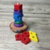 Wood Toy Stacker (Wear Visible)
