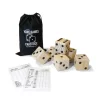 NEW IN BAG - Large Wooden Yard Dice with Scoresheets - Image 2