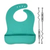 Busy Baby Bungee Bib & Utensil Set (Two Colors) - Image 10