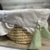 Moses Basket  w/ Pad & Cover (Both Could Use a Wash)