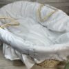 Moses Basket  w/ Pad & Cover (Both Could Use a Wash) - Image 2
