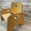 Wooden Toddler Seat - SEE PHOTOS FOR CONDITION - Image 3