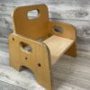 Wooden Toddler Seat - SEE PHOTOS FOR CONDITION