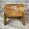 Wooden Toddler Seat - SEE PHOTOS FOR CONDITION - Image 4