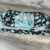 High Chair / Cart Cover - Teal / Grey Whales - Image 3