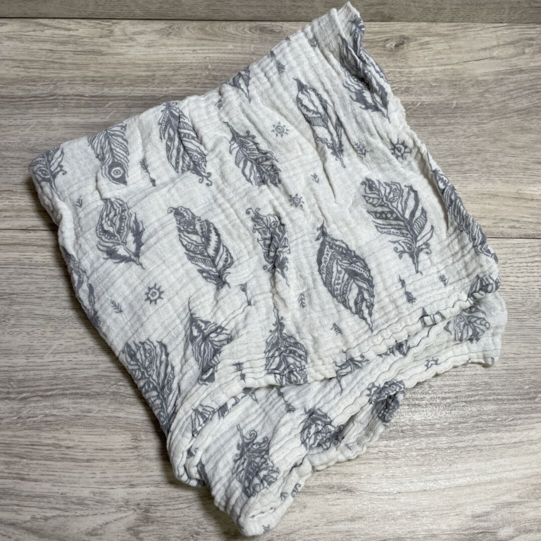 Feather Muslin Swaddle