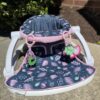 Sit Me Up Seat Pink / Navy Butterfly - Like New