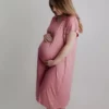 Rose Maternity Mommy Labor and Delivery/ Nursing Gown - Image 3