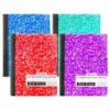 Composition Book W/R Assorted Color Marble