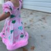 Ms. Green Fur Hem Dress - Image 2