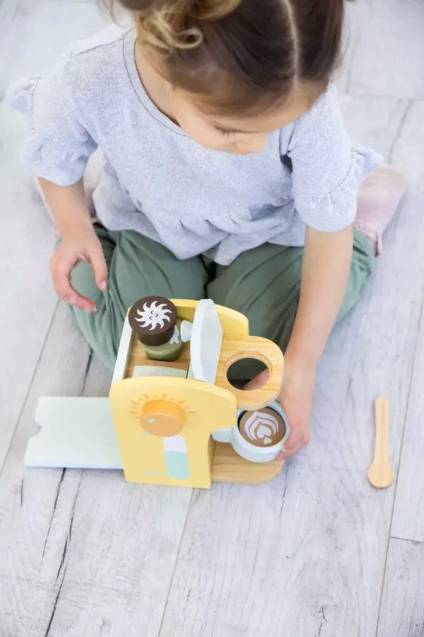 Barista in Training Wooden Coffee Set, Developmental Toys - Image 3