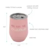 You Got This Mama Wine Tumbler - Image 4