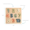 Wooden Numbers Puzzle, Nursery Decor - Image 2