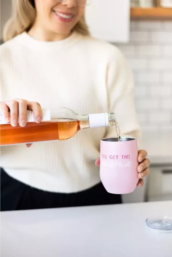 You Got This Mama Wine Tumbler - Image 2