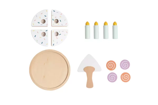 Celebration Wooden Cake Set, Developmental Toys - Image 3