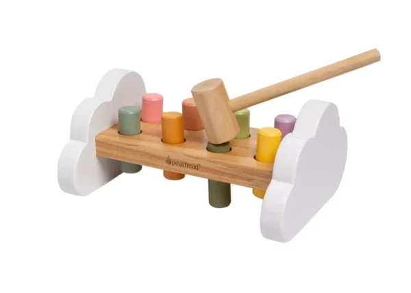 Wooden Hammer Bench Toy, Learning Toy - Image 2