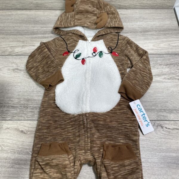 BOYS - 12 Months - Reindeer Cold Suit - NEW