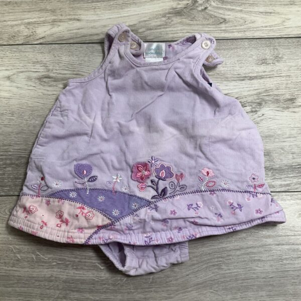 GIRLS - 0/3 Month - Overall Dress