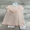 GIRLS - 12 Months - Outfit - NEW (Small Mark on Shirt)