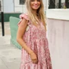 Pre - Order | Mom's Going Out Silk Woven Animal Print Dress (2 Colors) - Image 2