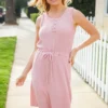 Pre - Order | Mauve Button Down Sport Dress