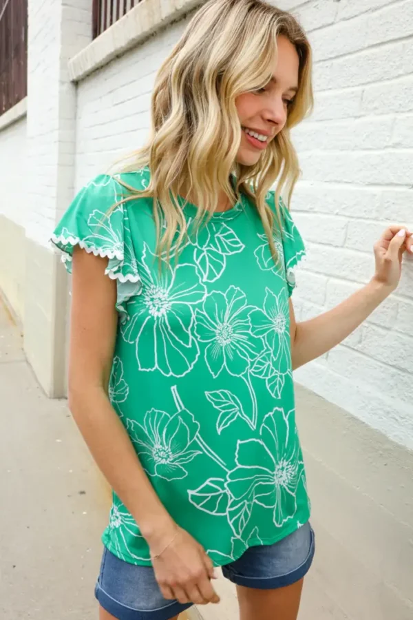 Pre - Order | Mama Need a Vacation Flutter Tee (2 Colors) - Image 4