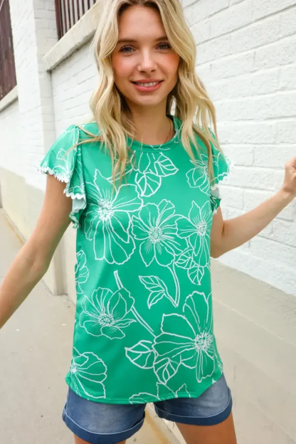 Pre - Order | Mama Need a Vacation Flutter Tee (2 Colors) - Image 5