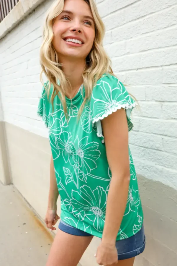 Pre - Order | Mama Need a Vacation Flutter Tee (2 Colors) - Image 3