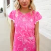 Pre - Order | Mama Need a Vacation Flutter Tee (2 Colors) - Image 9
