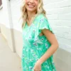 Pre - Order | Spring Into Floral Ruffle Top - Image 3
