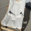 MallBest 3-in-1 Baby Bouncer Adjustable Wooden Rocker Chair Recliner with Removable Cushion and Seat Belt