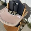 Beyond Junior Wooden High Chair with Tray - Adjustable and Convertible High Chair - Image 2