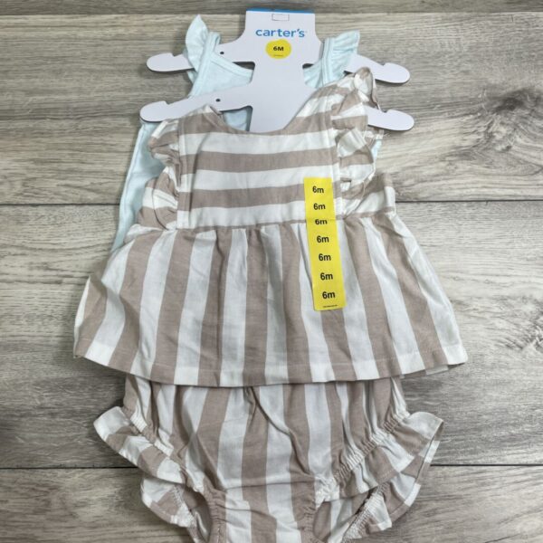 GIRLS - 6 Months - Outfit Onesies - NEW