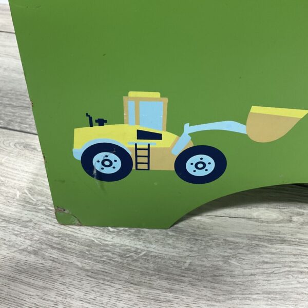 Personalized Construction Step Stool - Scuffed Corner - Image 3