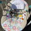 Bright Starts Comfy Baby Bouncer Soothing Vibrations Infant Seat